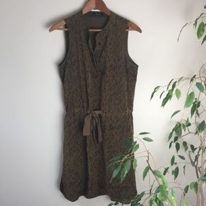 Madewell Silk Playa in Leopard Fade